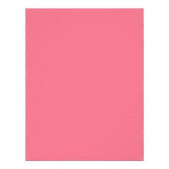 Coral Pink Light Background Elegant Color Letterhead Template