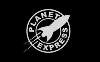 Wallpaper Futurama Planet Express Logo Minimalism