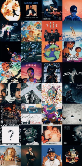 Rapper Collage Wallpaper