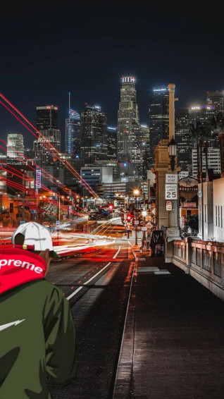Los Angeles Supreme Wallpaper