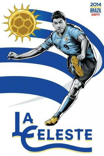 Group D Uruguay La Celeste World Cup