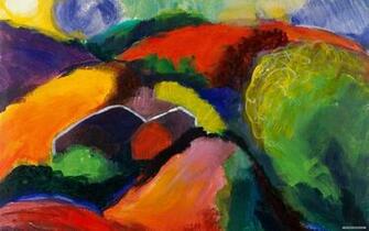 Art Wallpaper Wide Painting