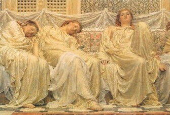 Pre Raphaelite Wallpaper