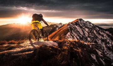 Downhill Mountain Biking Bike Bicycle Mountainous