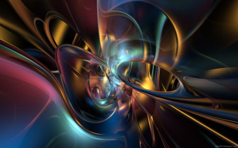 Abstract Computer Background
