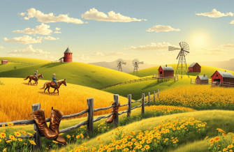 Country Western Wallpaper