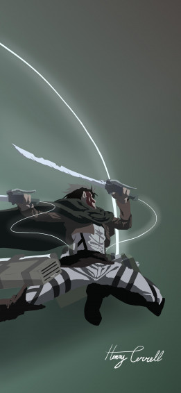 I Made A Levi iPhone Wallpper R Attackontitan