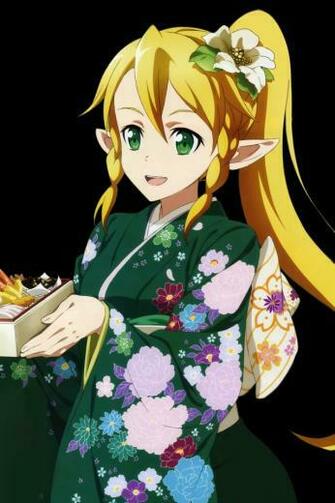 Sword Art Online Lyfa iPhone Wallpaper