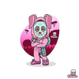 Fanart Rabbit Raider In The House Fornite By Angeldrawin On