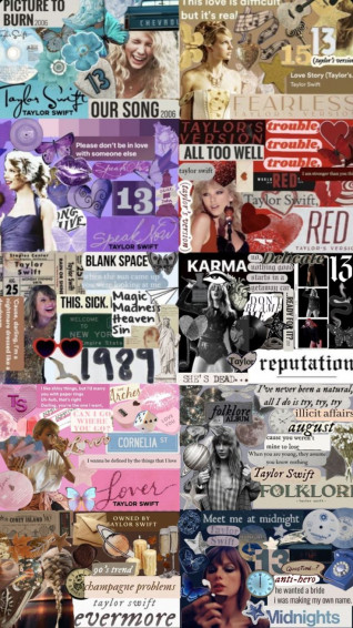 Check Out Aniyaihcruz S Shuffles In Taylor Swift Wallpaper
