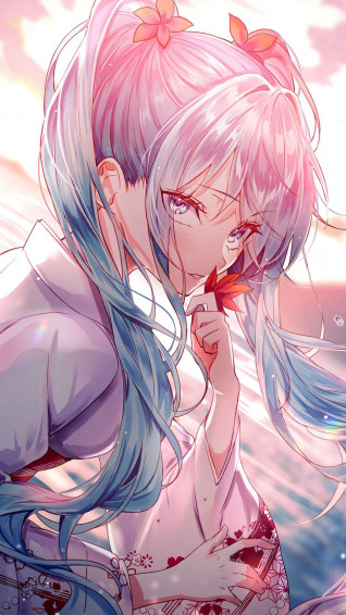 Kawaii Anime Wallpaper For iPhone And Android By Arthur Thomas