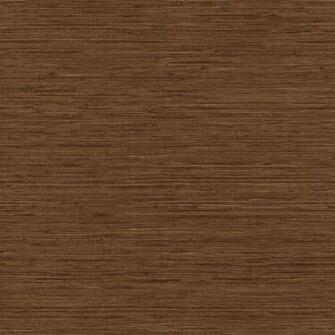 Dark Brown Faux Grasscloth Wallpaper All Walls