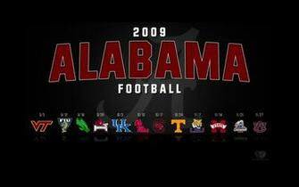 Alabama Football Schedule Wallpaper