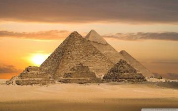 Egyptian Pyramids Cairo Egypt Africa Ultra HD Desktop
