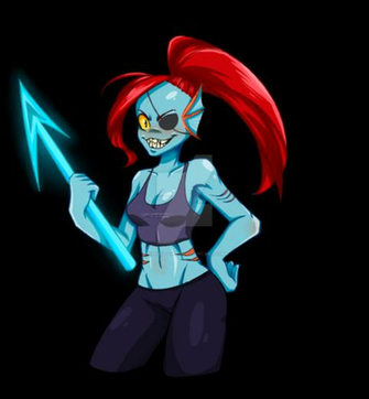 Undyne Collab By Airusa Chan