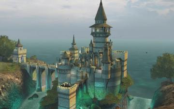 Once Again Who Painted This Fantasy Castle Background