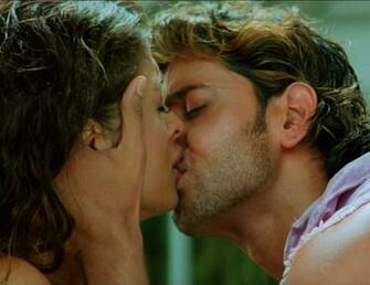 Hrithik Hot Kiss In Indiain Styles