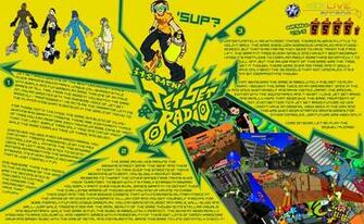 Jet Set Radio Action Platform Sports Grind Sega Anime Game