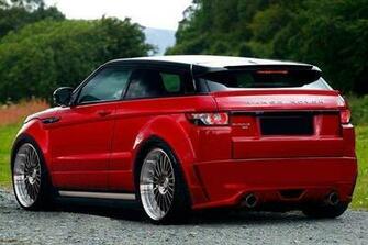 Image For Modified Red Range Rover Evoque