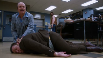 Found Pimento In The Background Of Scully Hitchcock Montage On