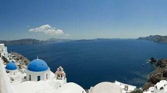 Santorini Wallpaper