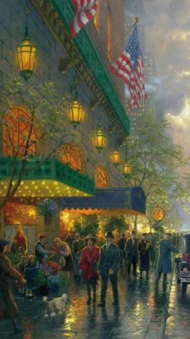 iPhone Artistic Oil Painting Wallpaper Id