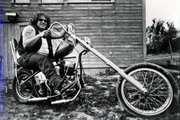 Harley Davidson Panhead Chopper Wallpaper