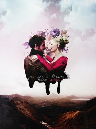 Once Upon A Time Image Emma And Hook Wallpaper