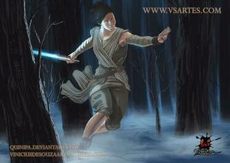 Rey Star Wars Fanart By Viniciusdesouza
