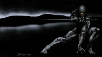 Solid Gray Grey Fox Cyborg Ninja Frank Yaeger Mgs Wallpaper Background