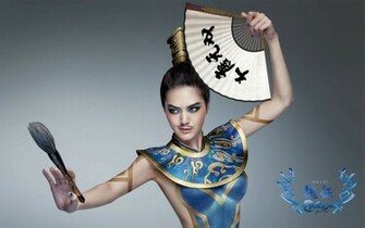 Warriors Body Painting Game Wallpaper