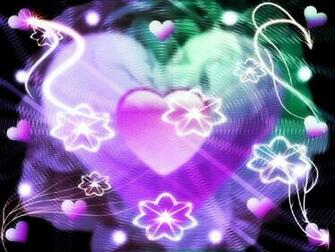 Purple Hearts And Roses Wallpaper Heart Rose By Lillithmalice
