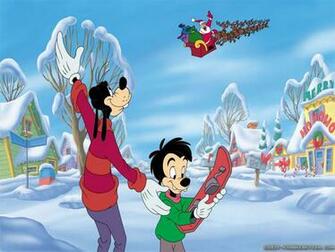 Wallpaper Donlad Duck Disney Christmas