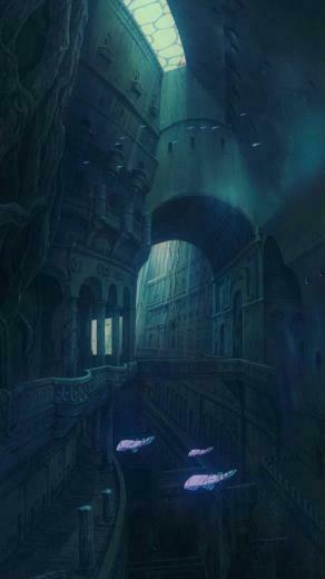 Laputa Castle In The Sky Smartphone Wallpaper I Ve Turned A