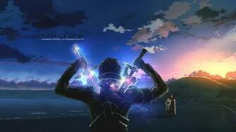 Sword Art Online Anime Blue Cloud