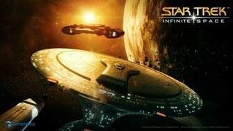 Wallpaper Space Infinite Star Trek Screensavers