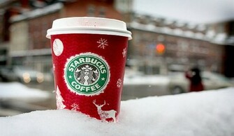 Starbucks Winter Wallpaper