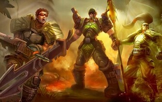 Xin Zhao League Of Legends Wallpaper Desktop