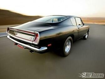 Plymouth Barracuda Hot Rod Muscle Cars F Wallpaper