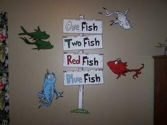 Dr Seuss Suess Theme Wallpaper Wall Paper Art Sticker Mural Decal
