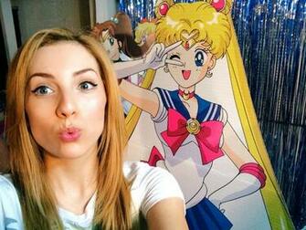 Meghan Camarena On With My Home Gurl Sailormoon