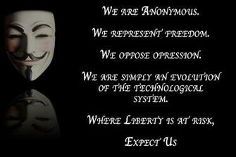 iPad Wallpaper Anonymous iPadanonymous Quotes About Life Hacker Love