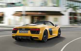 Audi R8 Spyder V10 Motion Wallpaper