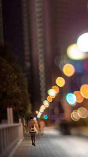 City Lights iPhone 5s Wallpaper iPad