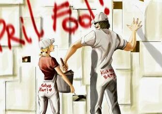 Fool Wallpaper Two Fools April Three