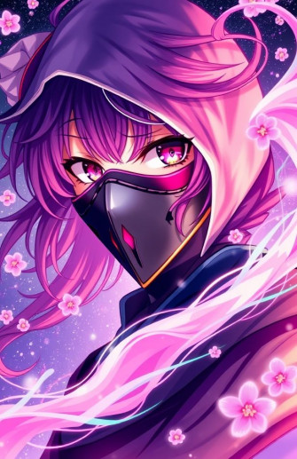 Anime With Mask Wallpaper