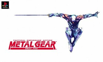 Gray Fox Metal Gear Solid Video Games Background Wallpaper