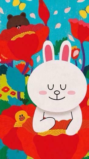 Cartoon Animals Clipart Wallpaper iPhone