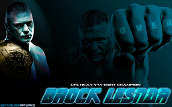 Ufc Brock Lesnar Wallpaper By Switchbladeartworks