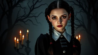 Wednesday Addams HD Wallpaper